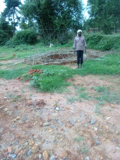 (3401002019/IF/7080901214608) (17-18)KUNDI PANCHAYAT KE BARIDIH GAON ME VIKRAM GOPE KE ZAMEEN PAR KOOP NIRMAN