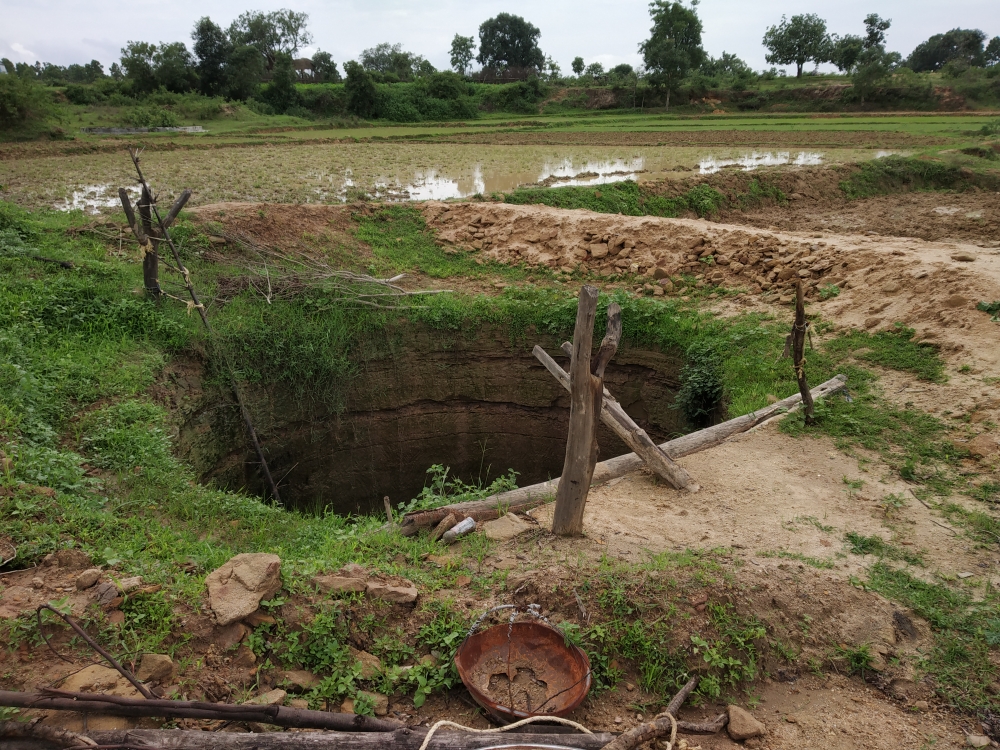 labour payment 1.42 lakh and patai work is on gonig material 0