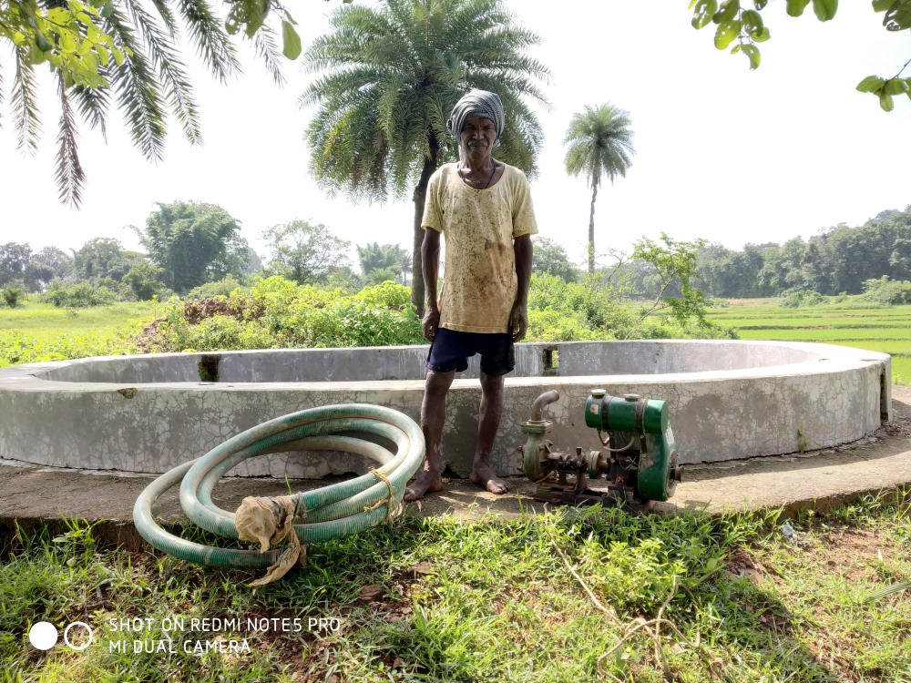 pump set at well