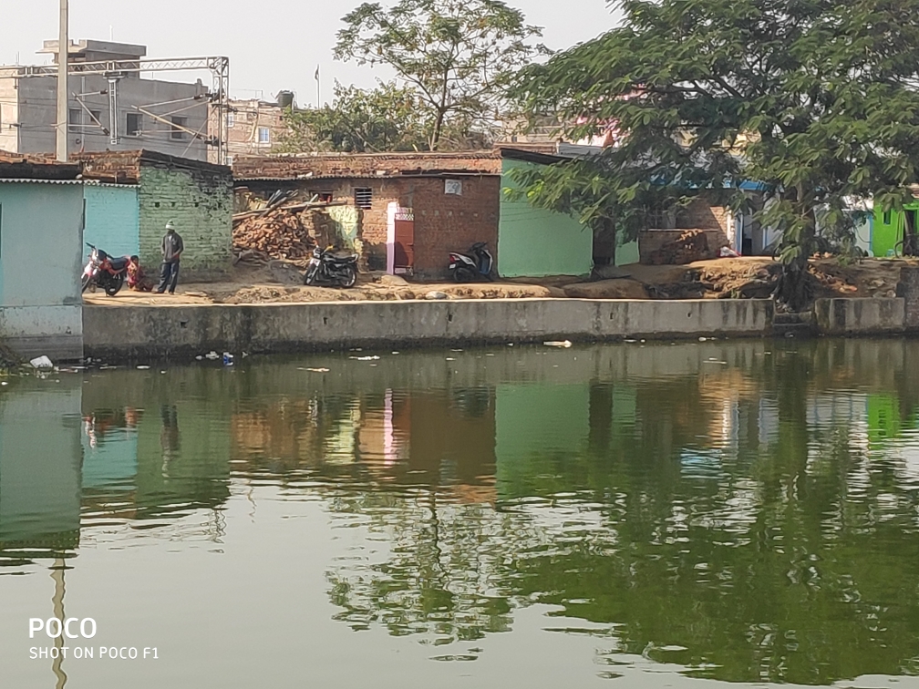 Construction of Guardwall near Hatia pond Amar chowk Chutia, Part-2